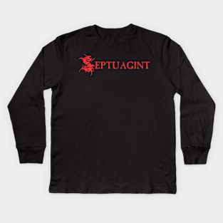 Sepultura Parody Septuagint Metal Punk Kids Long Sleeve T-Shirt